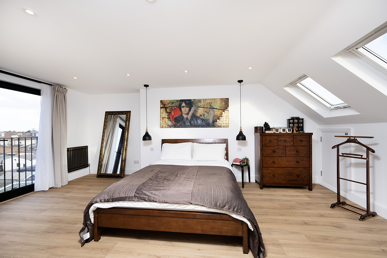 Dormer Loft Conversion, Building Regulations Drawing, Winchmore Hill, North London